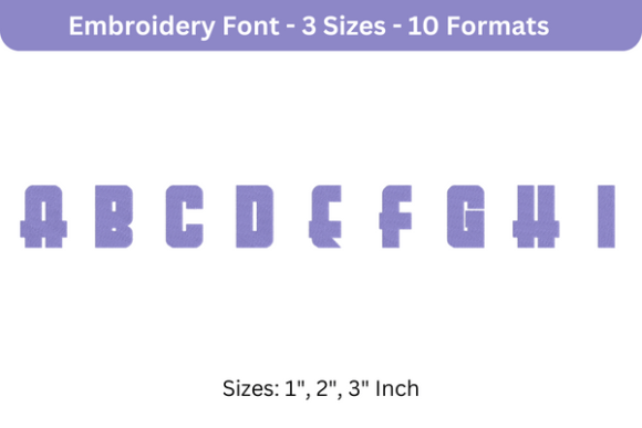 Aerojones Font A to I: Craft Fair Review