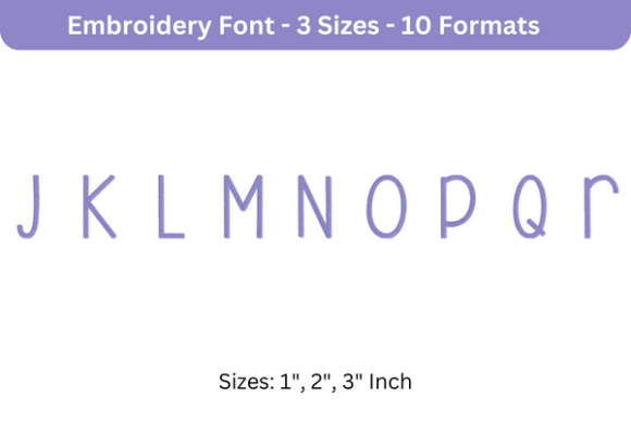 Beautiful Font Uppercase J to R Review