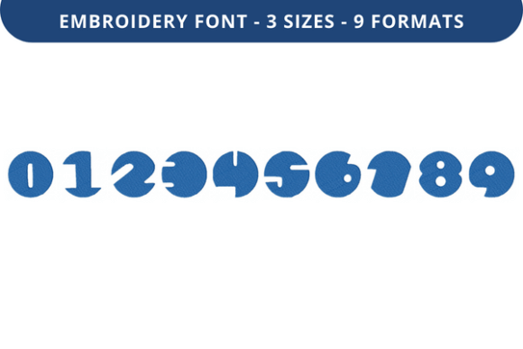 Bow Wow Font 0 to 9: An Embroidery Designer Review