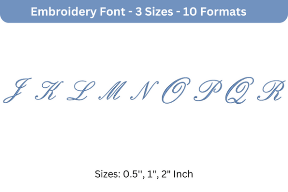 English Font Uppercase J to R: Seasonal Review