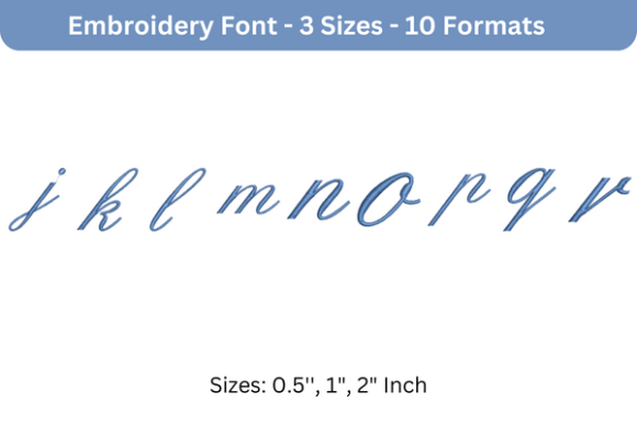 Evaluating English Font Lowercase J to R for Etsy