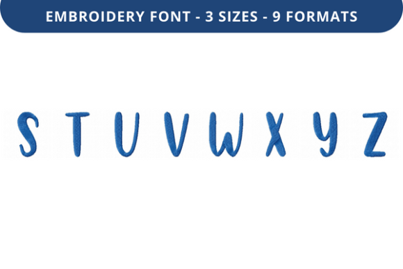 Explore Sugar Buns Font S to Z for Custom Apparel