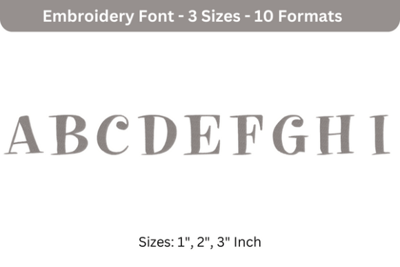 Pixie Font A-I: An Etsy Seller’s Embroidery Review