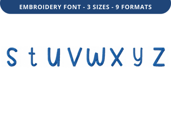 Reviewing Sunny Box Font Lowercase S to Z